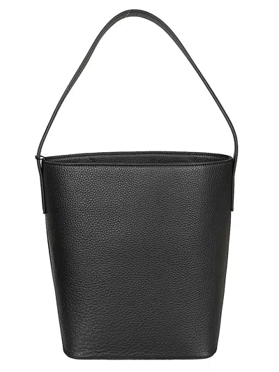 Mizuiro Medium Leather Handbag In Black