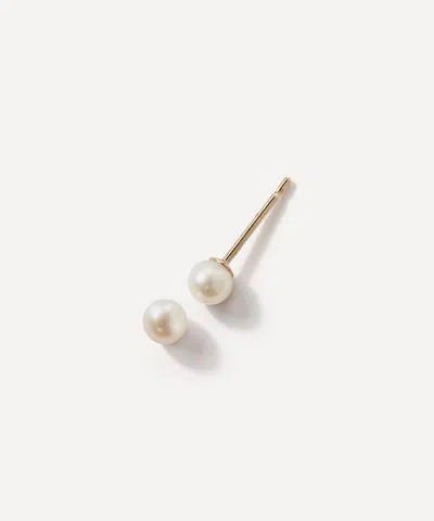 Mizuki 14ct Gold Baby Pearl Stud Earrings
