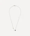 Mizuki 14ct Gold Diamond And Pearl Necklace