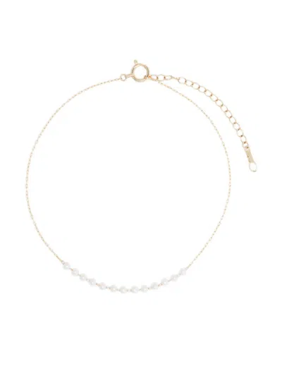Mizuki Sea Of Beauty Anklet In Gold