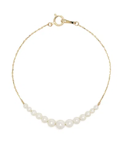 Mizuki 14kt Yellow Gold Akoya Pearl Bracelet