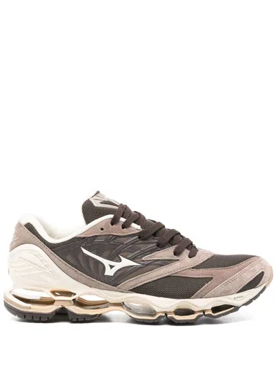 Mizuno 1906 Shoe S.l. Wave Prophecy Ls Shoes In Mole´/pristine/fungi