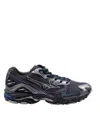 Mizuno 1906 Synthetic Fabric And Leather Running Sneakers In Multi