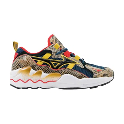 Pre-owned Mizuno 24 Kilates X Wave Rider 1 'king Cobra' In Multi-color