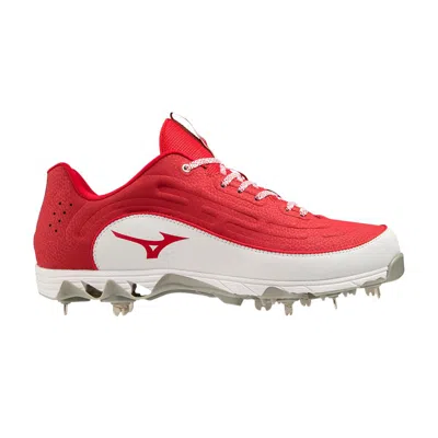 Pre-owned Mizuno 9-spike Ambition 3 Low 'red White' | Men's Size 8