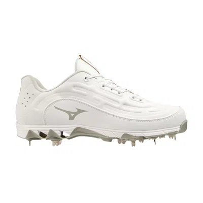 Pre-owned Mizuno 9-spike Ambition 3 Low 'white Grey' | Men's Size 7