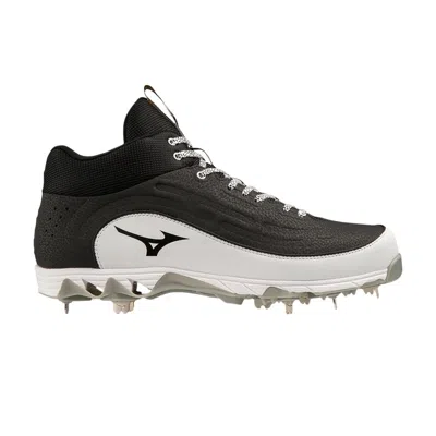 Pre-owned Mizuno 9-spike Ambition 3 Mid 'black White' | Men's Size 11