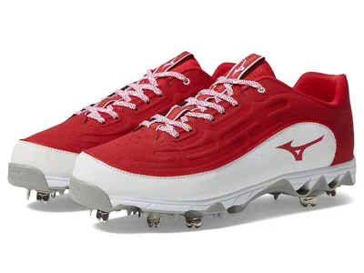 Mizuno 9-spike Ambition 3 Baseball Cleats In Red