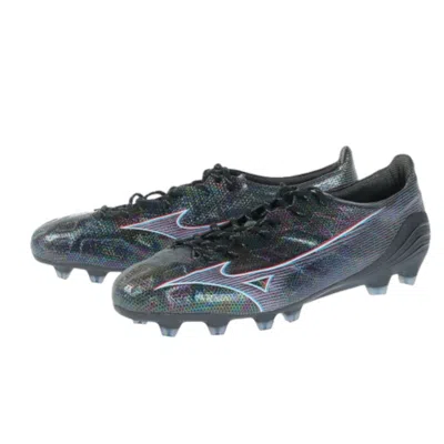 Pre-owned Mizuno Alpha Japan Black Soccer Cleats P1ga2360 01 Men Us8-9 W/box