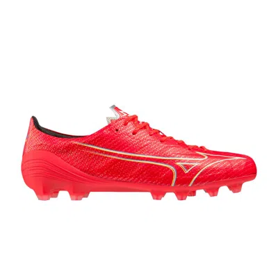Pre-owned Mizuno Alpha Japan 'fiery Coral' In Red