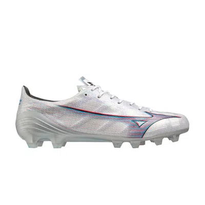 Pre-owned Mizuno Alpha Made In Japan 'white Ignition Red' | Men's Size 7