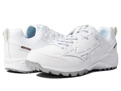 Mizuno Ambition 2 All Surface Low Turf Shoes Softball Cleats In White