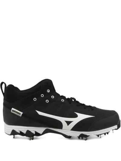 Mizuno Ambition 2 Metal Mid Top Baseball Cleats "black/white" Sneakers