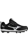 Mizuno Ambition 2 Tpu "black/white" Sneakers In Black