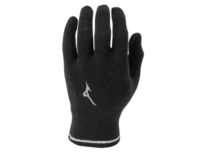 Mizuno Breath Thermo Knit Glove -unisex In Black