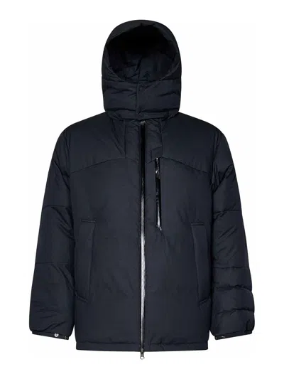Mizuno Dhaulagiri Hooded Down Jacket In Blue