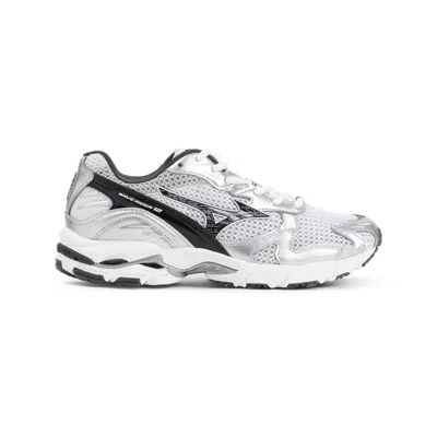 Mizuno Cloudscape Black Sand Wave Rider 10 Sneakers In White