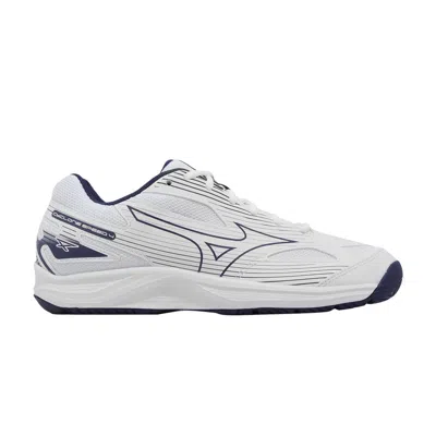 Pre-owned Mizuno Cyclone Speed 4 'white Blue Ribbon'