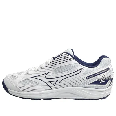 Mizuno Cyclone Speed 4 'white Navy'