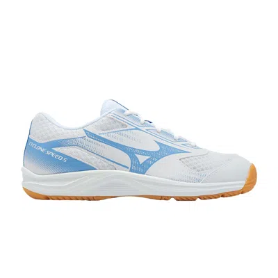 Pre-owned Mizuno Cyclone Speed 5 'white Blue Tint' | Men's Size 7