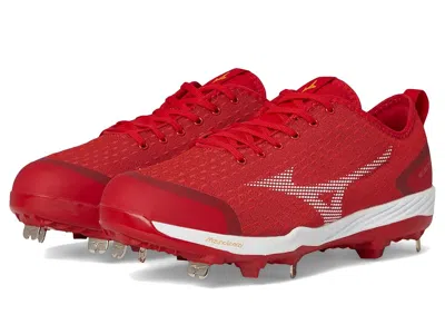 Mizuno Dominant 4 Baseball Cleats In Red