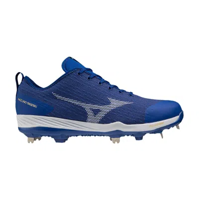 Pre-owned Mizuno Dominant 4 Low 'royal White' | Blue | Men's Size 14