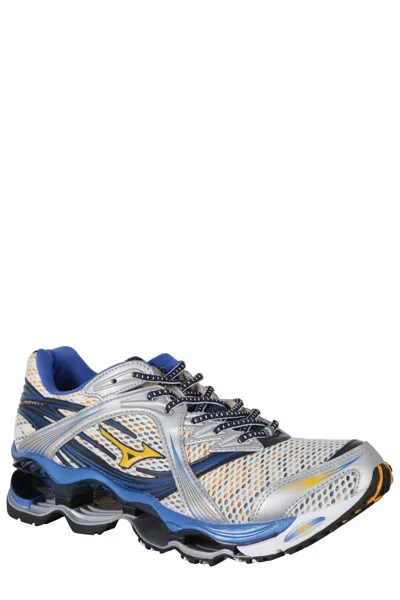 Mizuno Dynamic Performance Sneakers With Breathable Mesh Upper In Blue