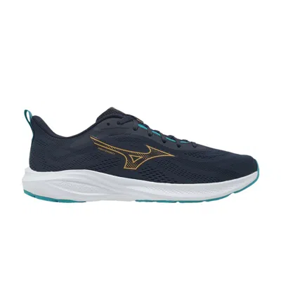 Pre-owned Mizuno Enerzy Runnerz 2 'baritone Blue Citrus' | Men's Size 7.5