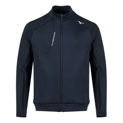 Mizuno Essential Jacket 'navy' In Black