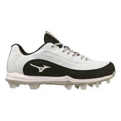 Mizuno Finch Elite 6 Low 320687-0090white Black Softball Cleats Acad214
