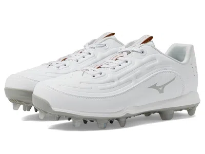 Mizuno Finch Elite 6 Low Tpu Softball Cleats In White