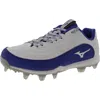 Mizuno Finch Elite 6 Womens Lace-up Faux Leather Cleats