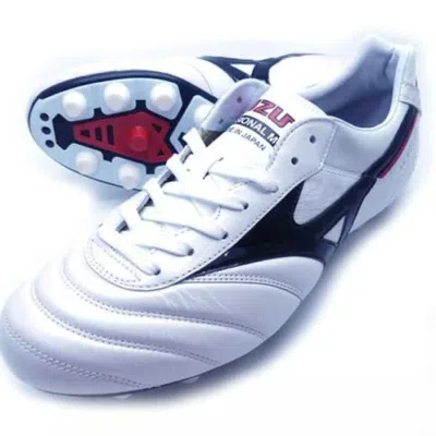 Pre-owned Mizuno Football Soccer Cleats Shoes Morelia 2 Japan P1ga2001 09 White Black In White X Black