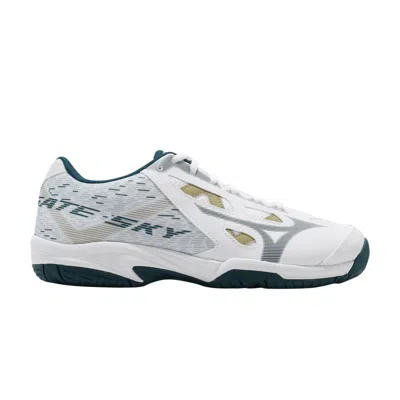 Pre-owned Mizuno Gate Sky Wide 'white Turquoise'