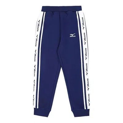 Mizuno (gs)  Sportwear Casual Pants 'navy' In Blue