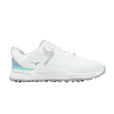 Pre-owned Mizuno Hazard Enerzy Boa 4e Wide 'off White Light Grey' | Men's Size 9.5