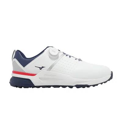 Pre-owned Mizuno Hazard Enerzy Boa 4e Wide 'usa' | White | Men's Size 8.5