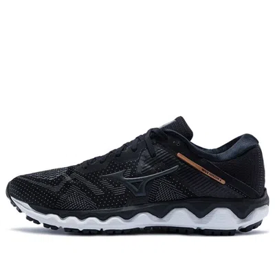 Mizuno Wave Horizon 4 Mens Fitness Trainer Running Shoes In Black
