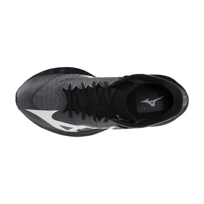 Mizuno Hyperwarp Pro Gray Purple Aw26 Unisex Sneakers In Black