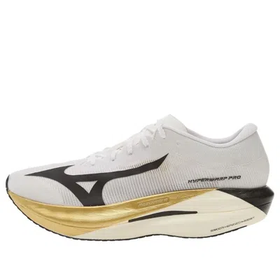 Mizuno Hyperwarp Pro 'white Black Gold' In Gray