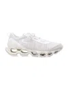 Mizuno Innovative Wave Performance Sneakers With Dynamic Strap Closure In White