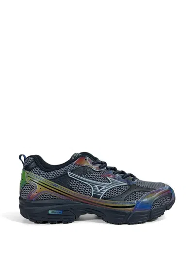 Mizuno Iridescent-effect Sneakers In Black