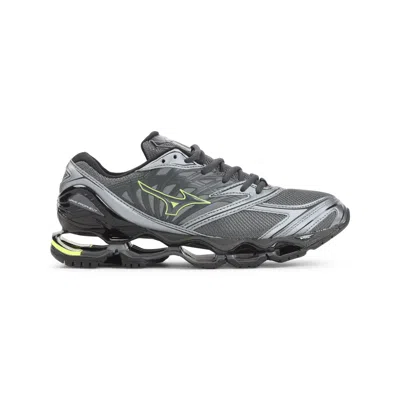 MIZUNO MIZUNO IRON GATE GREY LEATHER WAVE PROPHECY LS SNEAKERS
