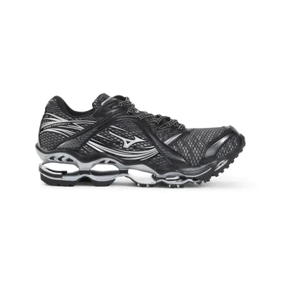 Mizuno Iron Gate Silver Black Wave Prophecy 1 Sneakers