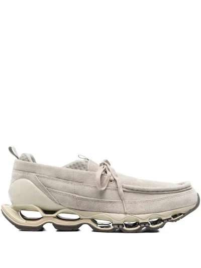 Mizuno Lace-up Trainers In Gray