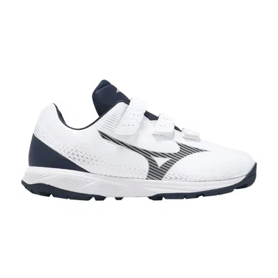 Pre-owned Mizuno Lightrevo Trainer Cr Wide 'white Navy'