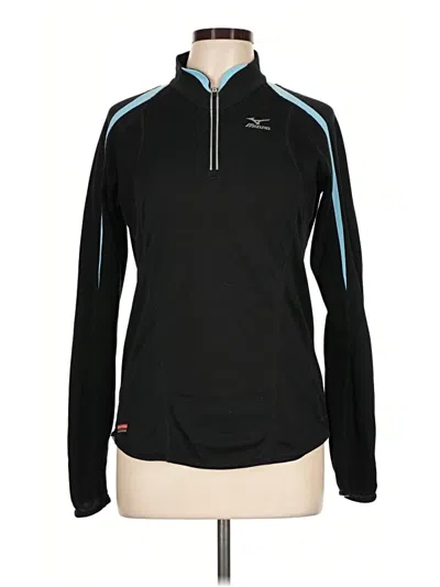 Pre-owned Mizuno Long Sleeve T-shirt In Black