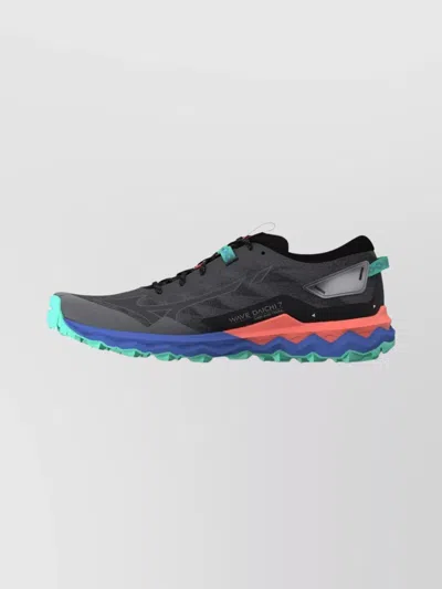 Mizuno Low Profile Sneakers Featuring Mesh Upper In Black