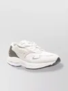 Mizuno Low Top Sneakers With Mesh Panels And Rubber Outsole