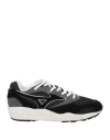 Mizuno Man Sneakers Black Size 6 Leather, Textile Fibers In Black